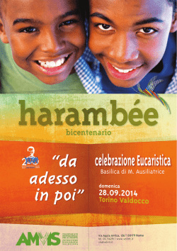libretto completo della celebrazione