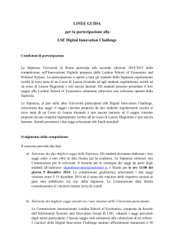 Linee Guida LSE 14102014