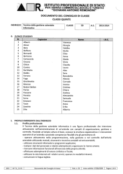 classe 5^d - Istituto Remondini
