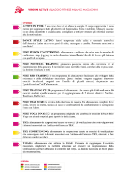 Download PDF - Virgin Active Italia