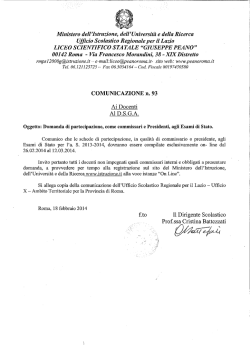 Domande esami di stato 2013-14