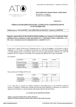 Deliberazione n. 4 - ATO Provincia di Milano