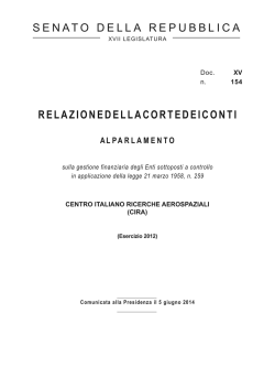 DOC. XV, N. 154 - Senato della Repubblica