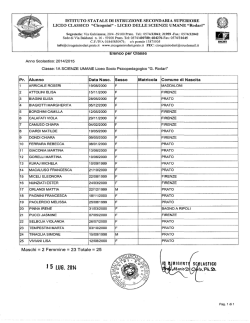 ISTITUTO STATALE DI ISTRUZIONE SECONDARIA SUPERIORE