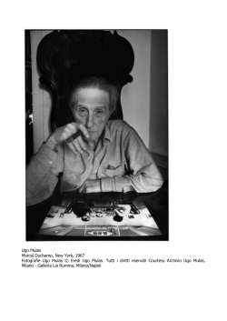 Ugo Mulas Marcel Duchamp, New York, 1967