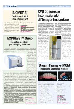 Dream Frame + MCM XVII Congresso Internazionale di Terapia