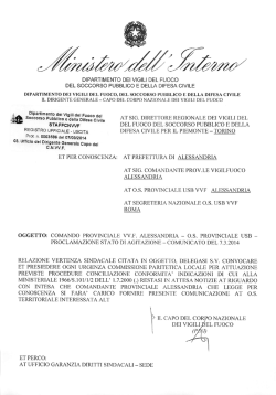 dipartimento dei vigili del fuoco del soccorso pubblico e della difesa