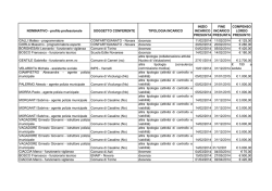 incarichi autorizzati 1&deg; semestre 2014