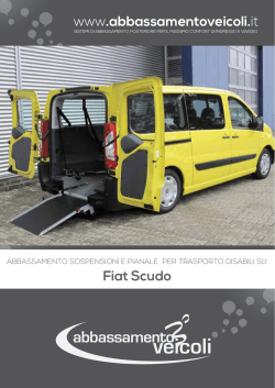 Download scheda pdf - Abbassamento veicoli