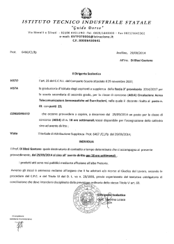 Individuazione Di Blasi Gaetano