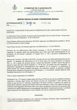 COMUNE DI CANEGRATE