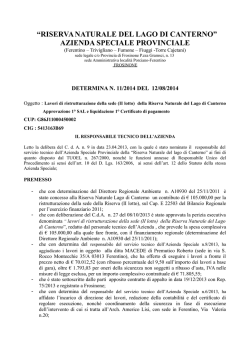 Lavori di ristrutturazione della sede (II lotto)