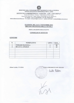 ISTITUTO COMPRENSIVO &ldquo;ALBANO