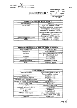 Determina n. 1205 del 07/10/2014