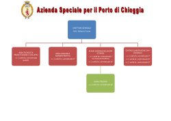 Organigramma - Il porto di Chioggia
