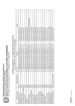 Istituto di Istruzione Secondaria Statale I Grado PIERO