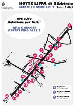Cartina Notte Liffa - Comune di Reggio Emilia
