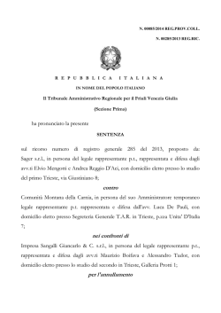 scarica la sentenza - NordEst