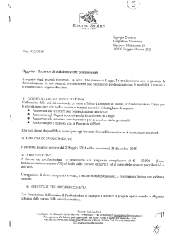 Incarico - Risorse Sabine Srl