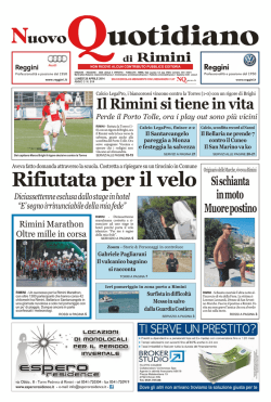 Il Rimini si tiene in vita