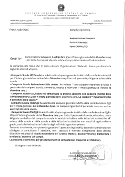 lSTITUTO COMPRENSIVO STATALE di CAMPLl di Scuola dell