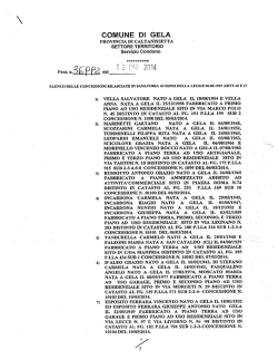 COMUNE DI GELA