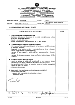 classe 4ais - Polo Professionale Provinciale APC