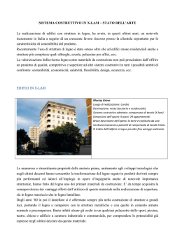 EDIFICI IN X-LAM - Nuove architetture srl