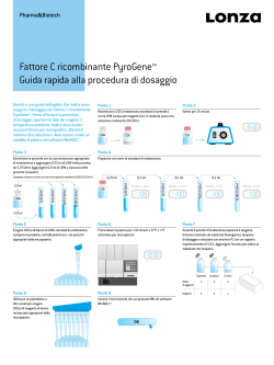 PyroGene™ Recombinant Factor C – Assay Procedure