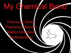 Liceo Lorenzo Grassi_My Chemical Bond_gruppo 2