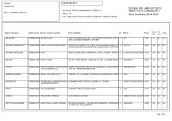 CSTF02701V ELENCO DEI LIBRI DI TESTO ADOTTATI O