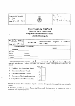 f2e - Comune di Capaci