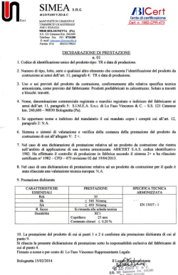 DOP travetti prefabbricati