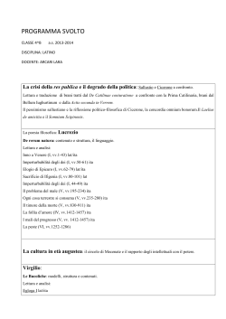 4b latino - Liceo "Tito Lucrezio Caro" di Cittadella