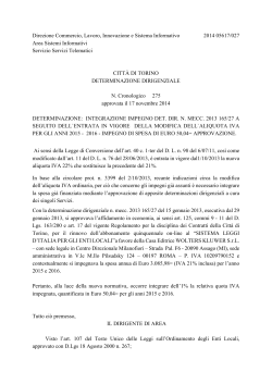 2014 - 05617 - Comune di Torino