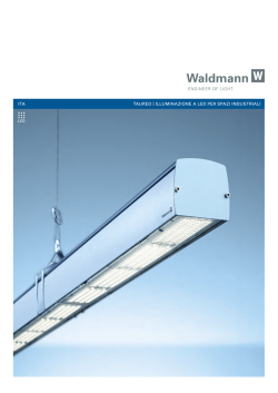 ita taureo | illuminazione a led per spazi industriali