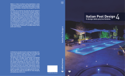 Italian Pool Design - Architettura Sonora