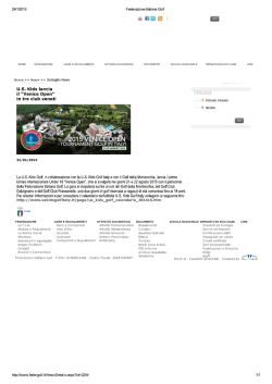FIG - 2 Novembre 2014 - Golf Club Montecchia
