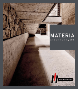 MATERIA - Ceramiche Mariner