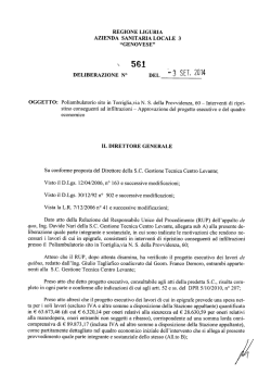 k 561 - Deliberazione
