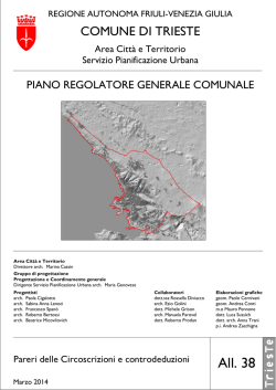 pareri circoscrizioni e controdeduzioni