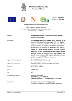 COMUNE DI CAGGIANO