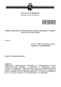 ii iii iii iii iii - Determinazioni