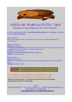 FESTA DI &ldquo;PARCIA VUTTA&rdquo; 2014