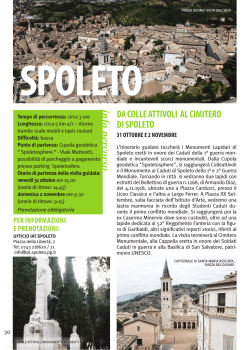 Spoleto - Trekking Urbano