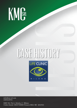CASE HISTORY LIFE CLINIC 3-5 prova
