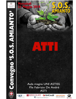 Download - Osservatorio Nazionale Amianto
