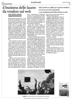Il business delle lauree da vendere sul web