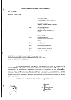 scarica proposta di modifica - Ordine degli Ingegneri della provincia