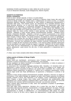 Leggi la rassegna del 30 dicembre 2014